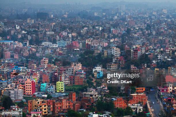 kathmandu stadt - kathmandu tal stock-fotos und bilder