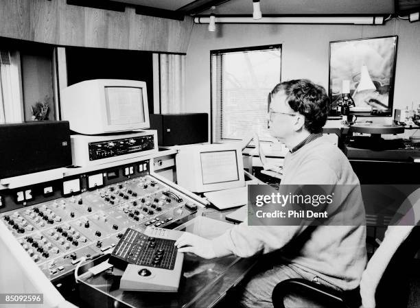 Photo of ABBEY ROAD and RECORDING STUDIO, Inside Abbey Road Studio - Sound engineer at mixing desk