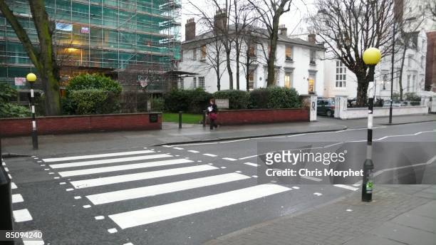 Photo of ABBEY ROAD, Outside Abbey Road studios, zebra crossing