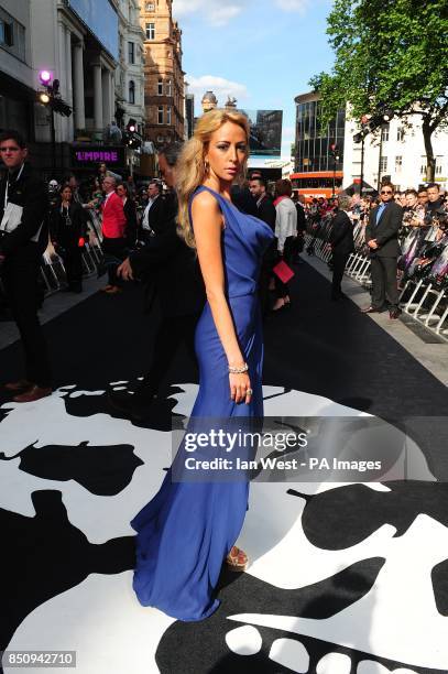 Julia Levy-Boeken arriving for the World premiere of World War Z, at the Empire Leicester Square, London.