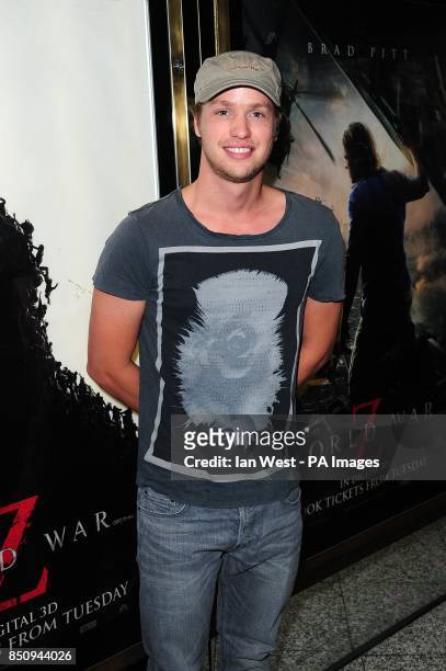 Sam Branson arriving for the World premiere of World War Z, at the Empire Leicester Square, London.