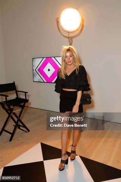 Frankie Gaff poses during E! Entertainment Television celebrating 10 years of "Keeping Up With The Kardashians" giving fans an immersive experience...