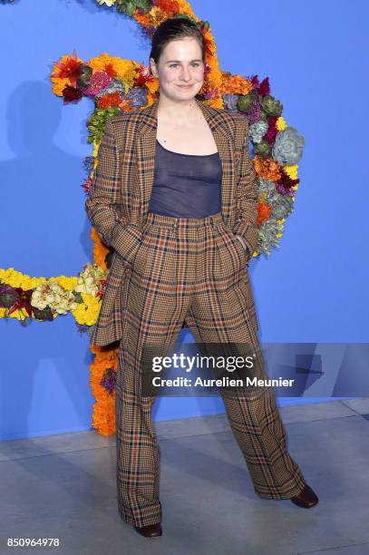 Christine and the Queens attends the opening season gala at Opera Garnier on September 21, 2017 in Paris, France.