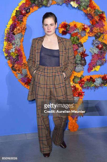 Christine and the Queens attends the opening season gala at Opera Garnier on September 21, 2017 in Paris, France.