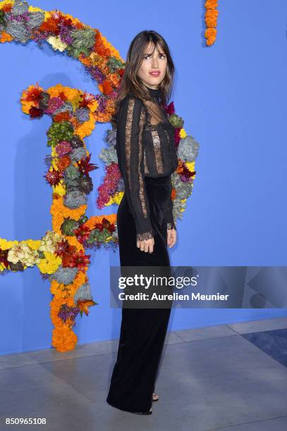 Jeanne Damas attends the opening season gala at Opera Garnier on September 21, 2017 in Paris, France.