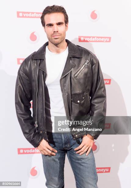 Angel Caballero attends the C.Tangana concert photocall at La Riviera on September 21, 2017 in Madrid, Spain.