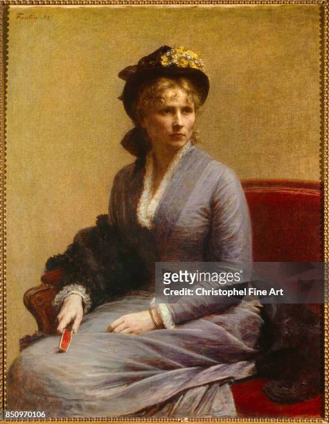 Fantin Latour Henri , Portrait of Charlotte Dubourg 1882, Paris. Orsay Museum.