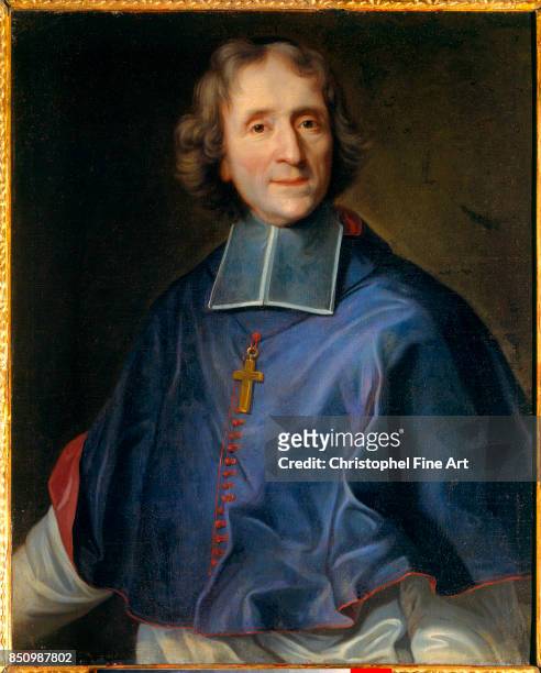 Joseph Vivien Portrait of Francois de Salignac de La Mothe Fenelon , Archbishop of Cambrai. Oil on canvas, 0.79 x 0.65 m. Versailles, chateaux de...
