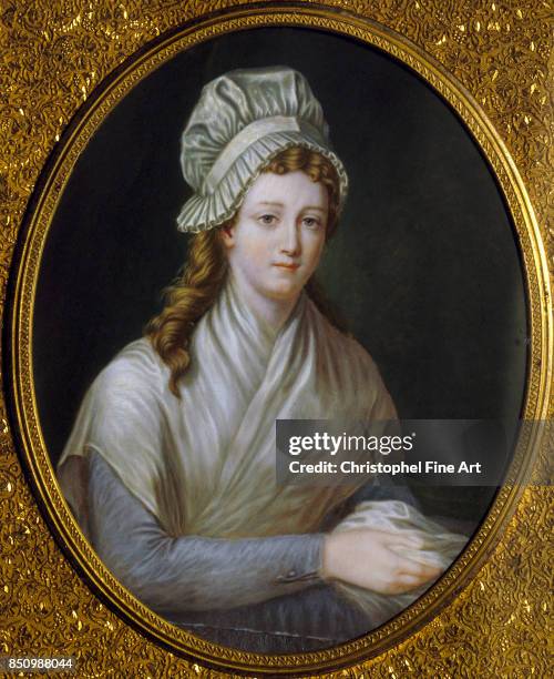 Anonymous. Portrait of Charlotte Corday . Versailles, musee Lambinet.
