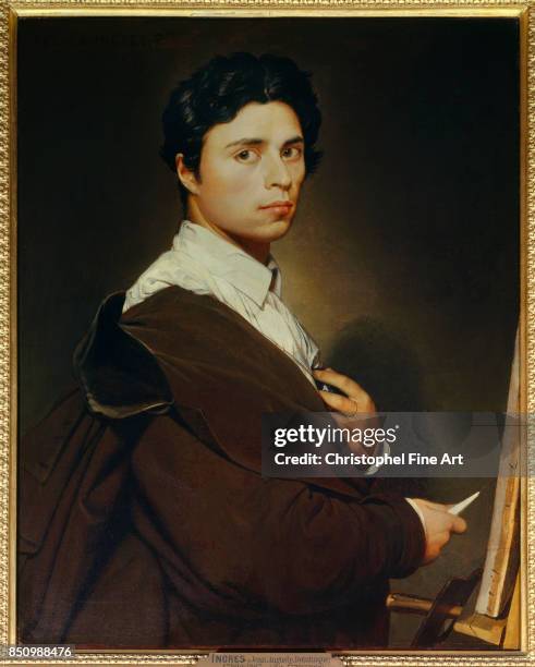 Ingres Dominique , Self Portrait at the Age of 24 Chantilly. Conde Museum.