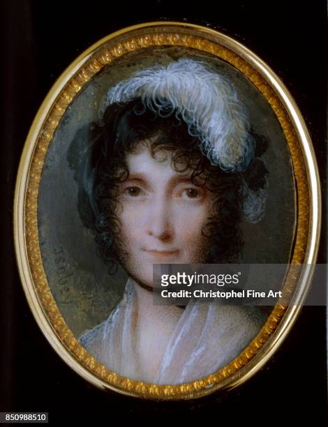 Isabey Jean Baptiste , Portrait of Letizia Ramolino Bonaparte, Madame Mere , Paris. Louvre Museum.