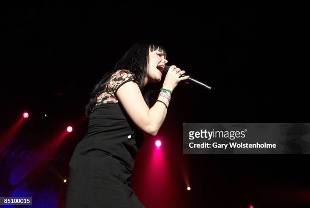 Photo of NIGHTWISH and Anette OLZON, Anette Olzon performing on stage