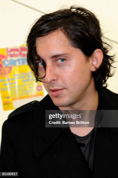 Photo of Carl BARAT, Carl Barat backstage at the LMHR Carnival