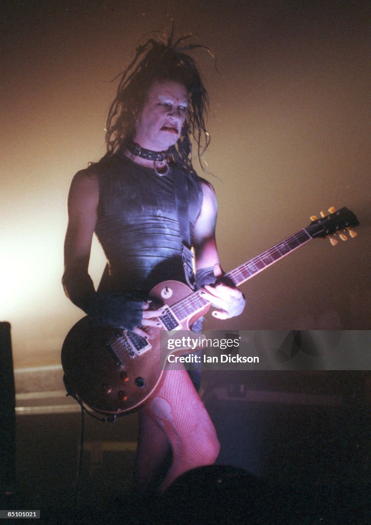 Photo of NINE INCH NAILS and Robin FINCK, Robin Finck performing on