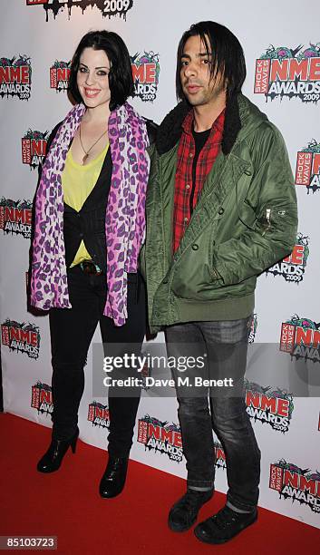 Brody arrives at the Shockwaves NME Awards 2009, at the O2 Brixton Academy on February 25, 2009 in London, England.