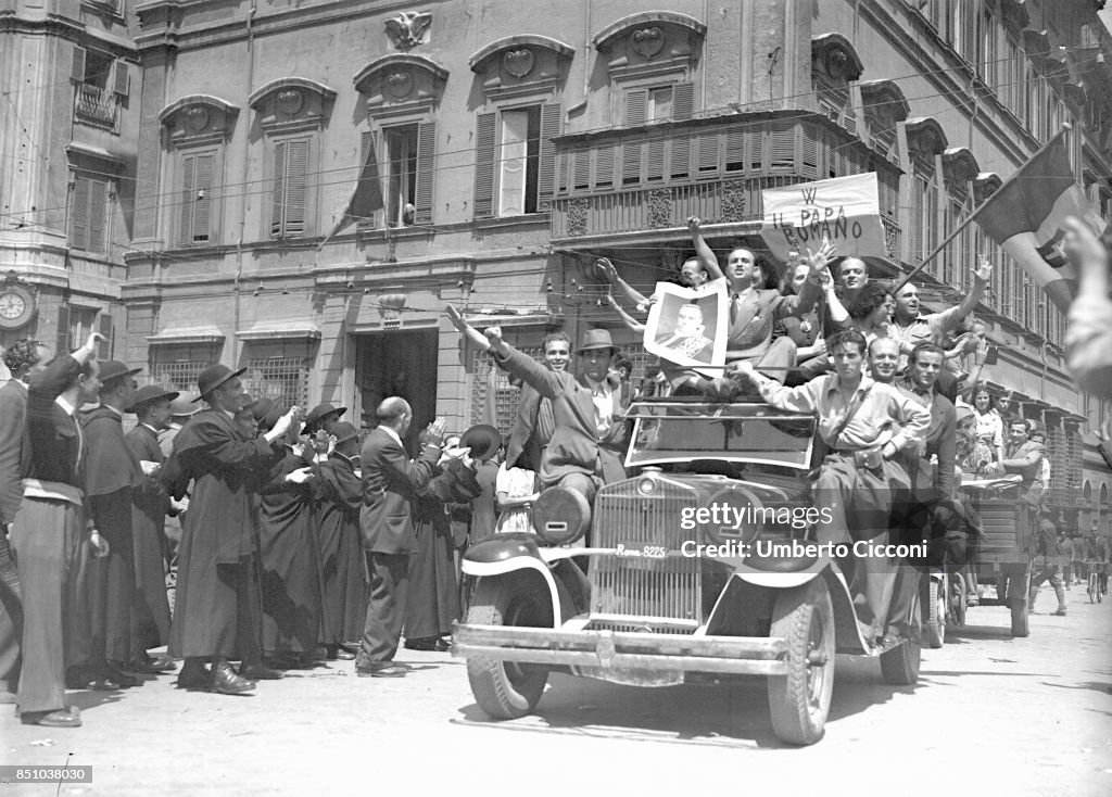 Partisans Liberation Rome 1944