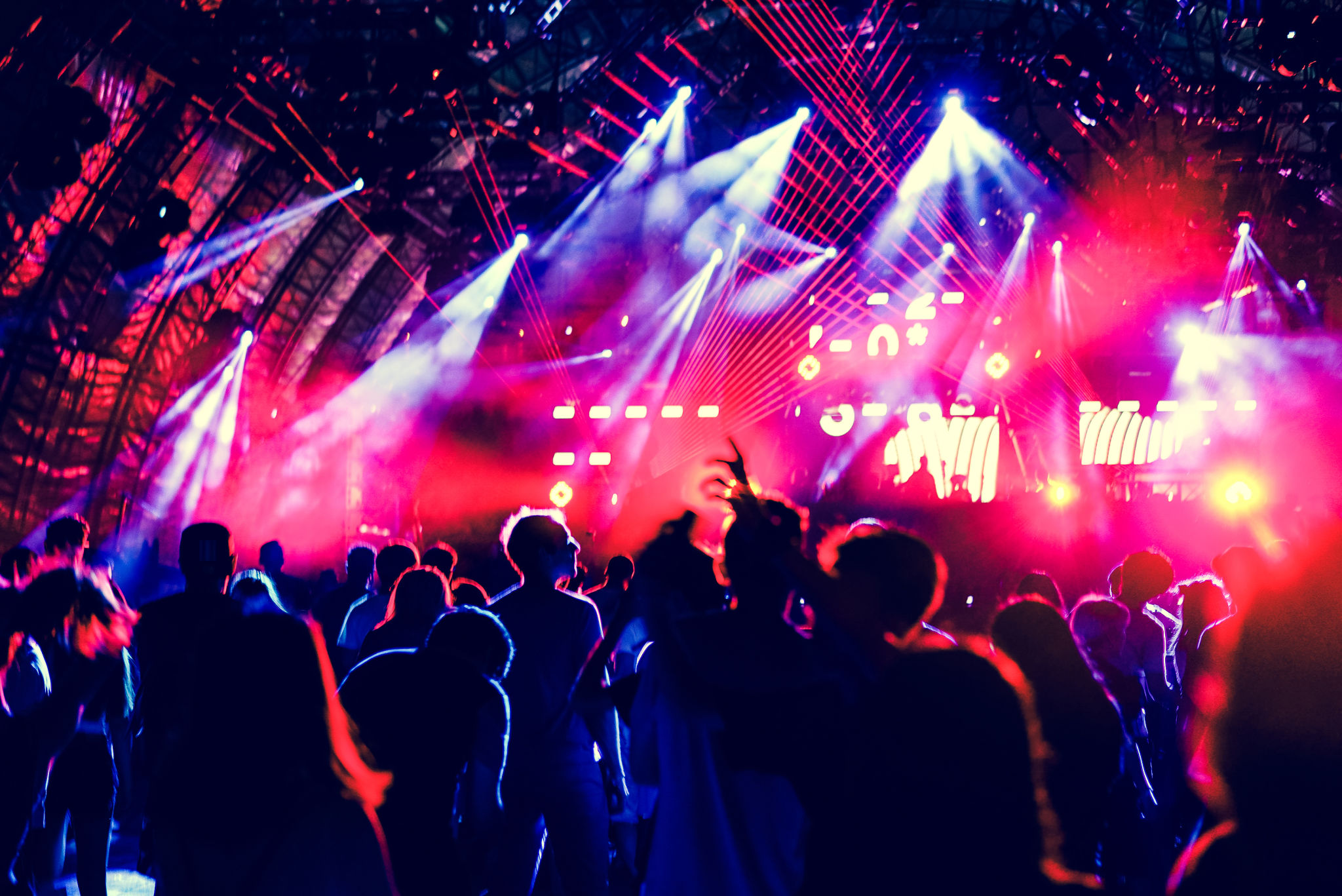 electronic music event