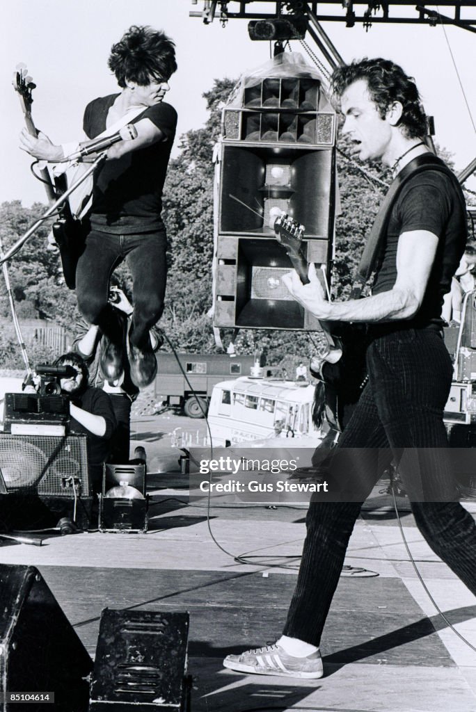 Photo of STRANGLERS and JJ BURNEL and Hugh CORNWELL