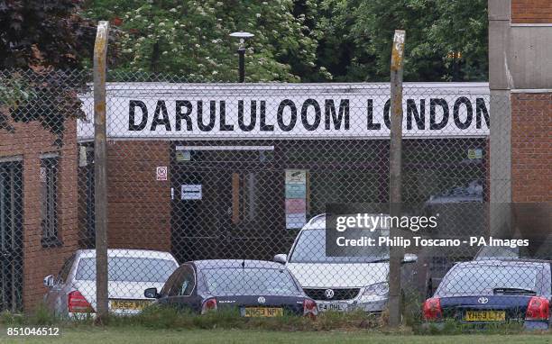 Darul Uloom, an Islamic boarding school in Chlehurst, Kent where a fire was started on Saturday evening.