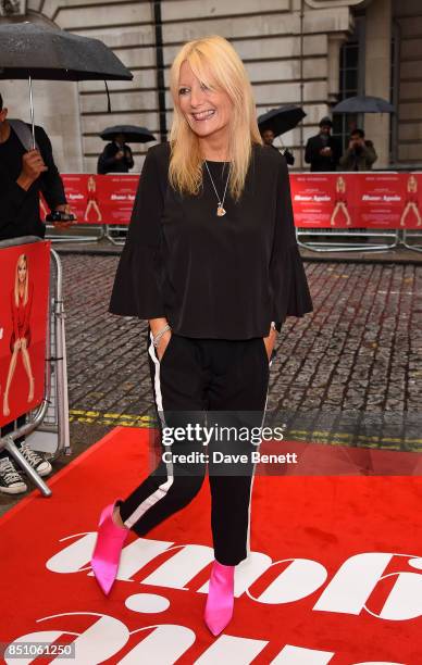 Gaby Roslin attends a special screening of "Home Again" at The Washington Mayfair Hotel on September 21, 2017 in London, England.