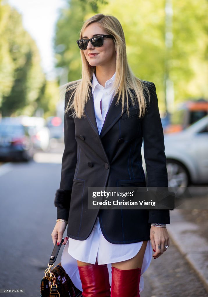 Street Style: September 21 - Milan Fashion Week Spring/Summer 2018