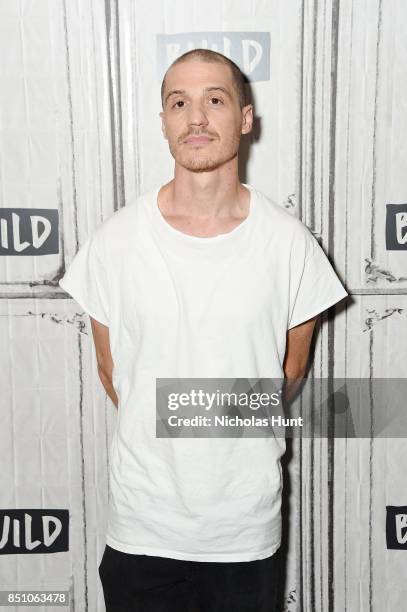 Paul Meany of the band Mutemath visits the Build Series to discuss the new album "Play Dead" at Build Studio on September 21, 2017 in New York City.