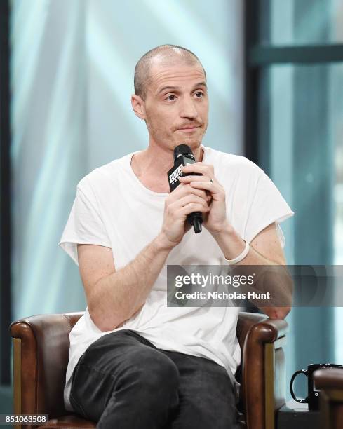 Paul Meany of the band Mutemath visits the Build Series to discuss the new album "Play Dead" at Build Studio on September 21, 2017 in New York City.