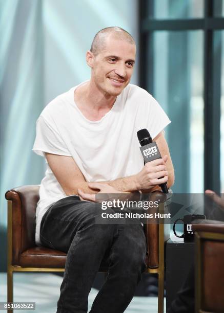 Paul Meany of the band Mutemath visits the Build Series to discuss the new album "Play Dead" at Build Studio on September 21, 2017 in New York City.