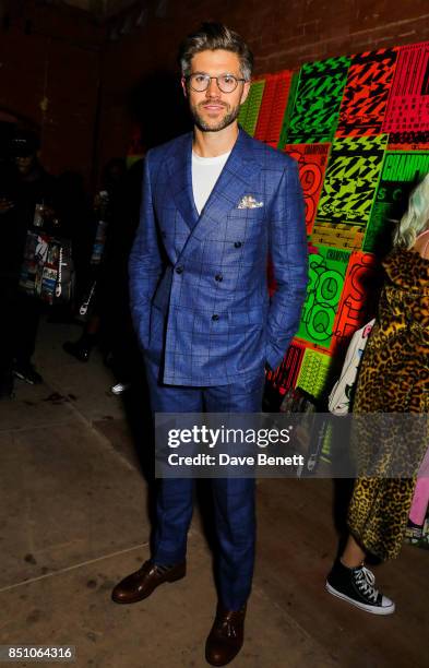 Darren Kennedy attends the Champion London flagship store launch after party at The Welsh Chapel on September 21, 2017 in London, England.