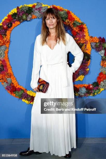 Caroline de Maigret attends the Opening Season Gala - Ballet of Opera National de Paris - Held at Opera Garnier on September 21, 2017 in Paris,...