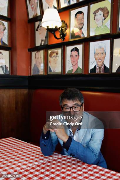 Singer/ songwriter Jonathan Lee poses for a photo after announcing new musical "Road to Heaven: The Jonathan Lee Musical" from China Broadway...