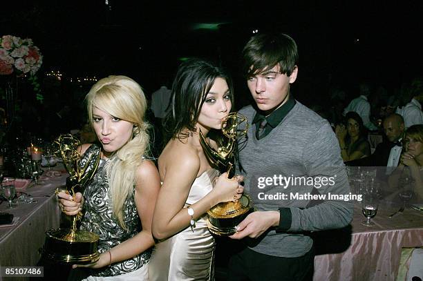 Ashley Tisdale, Vanessa Hudgens and Zac Efron