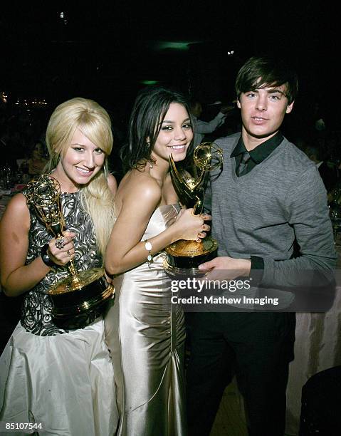 Ashley Tisdale, Vanessa Hudgens and Zac Efron