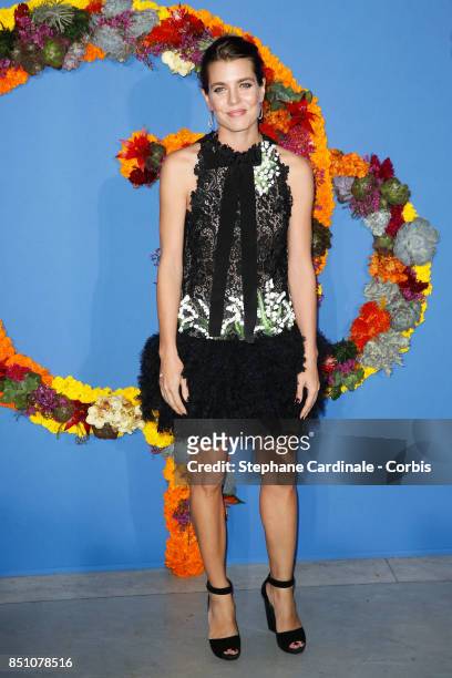 Charlotte Casiraghi attends the Opening Season Gala at Opera Garnier on September 21, 2017 in Paris, France.