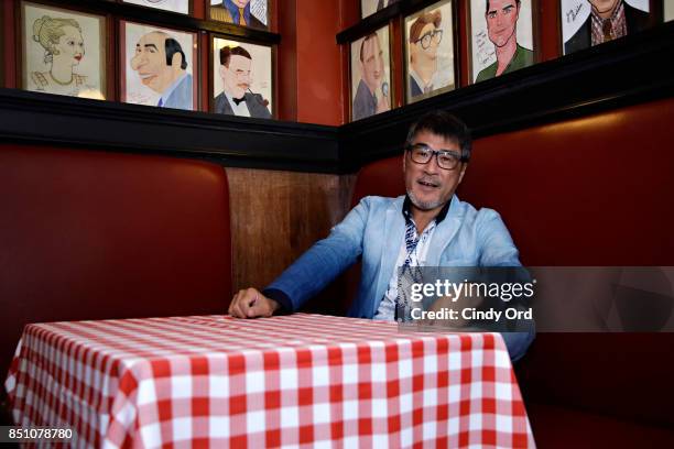 Singer/ songwriter Jonathan Lee poses for a photo after announcing new musical "Road to Heaven: The Jonathan Lee Musical" from China Broadway...