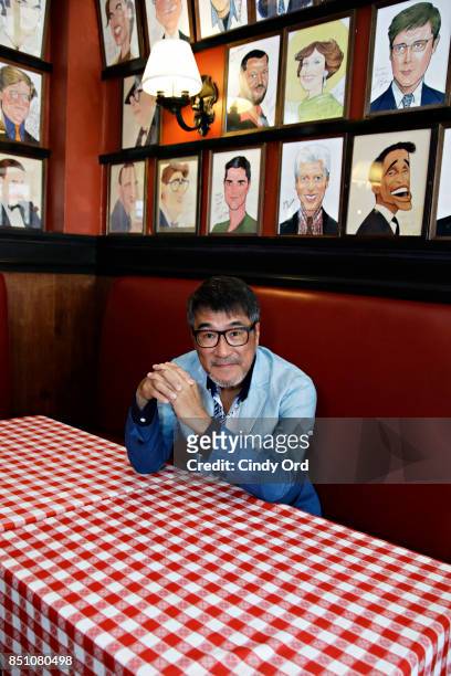 Singer/ songwriter Jonathan Lee poses for a photo after announcing new musical "Road to Heaven: The Jonathan Lee Musical" from China Broadway...