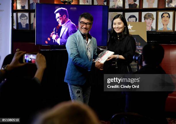 Jonathan Lee and Ivy Zhong announce new musical "Road to Heaven: The Jonathan Lee Musical" from China Broadway Entertainmentat Sardi's on September...