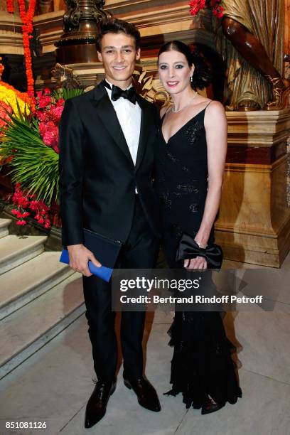 Star Dancers Hugo Marchand and Marie-Agnes Gillot attend the Opening Season Gala - Ballet of Opera National de Paris - Held at Opera Garnier on...