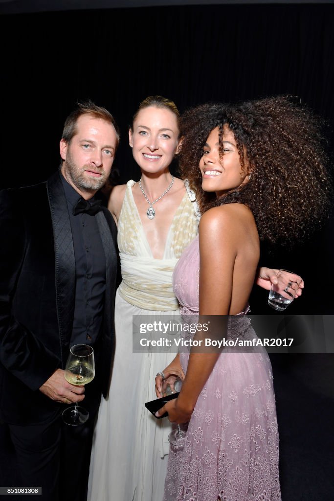 Guglielmo Miani, Lilly zu sayn Wittgenstein and Tina Kunakey attend