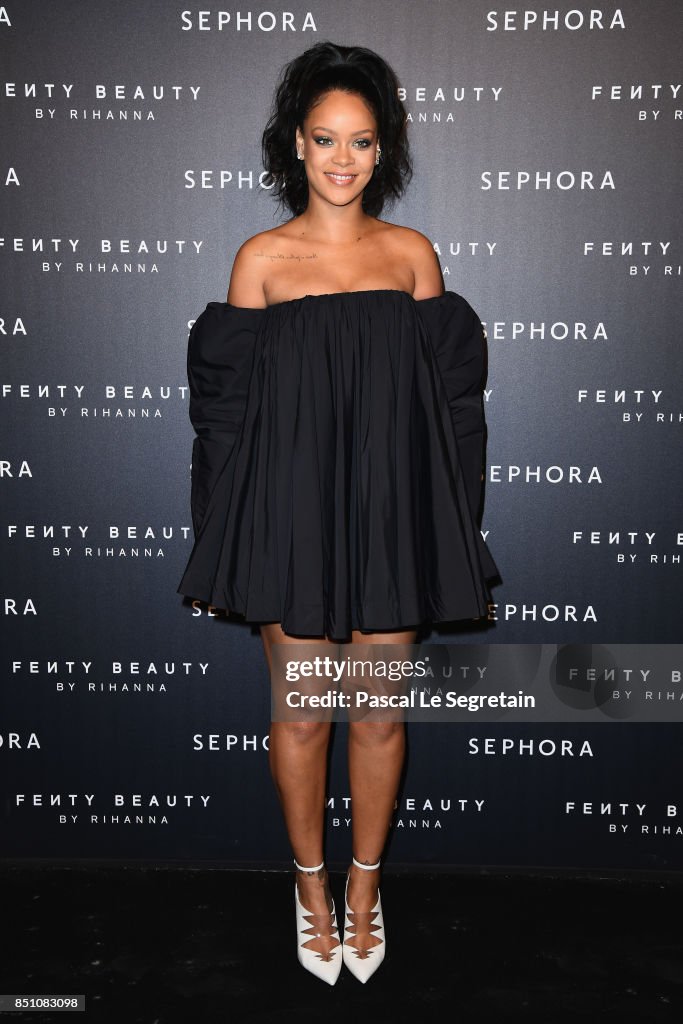 Sephora Hosts Fenty Beauty By Rihanna Launches in Paris