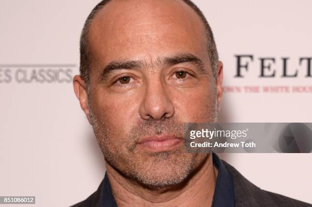 Peter Landesman attends "Mark Felt The Man Who Brought Down The White House" New York premiere at the Whitby Hotel on September 21, 2017 in New York...