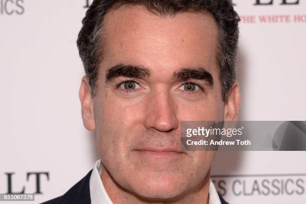 Brian d'Arcy James attends "Mark Felt The Man Who Brought Down The White House" New York premiere at the Whitby Hotel on September 21, 2017 in New...