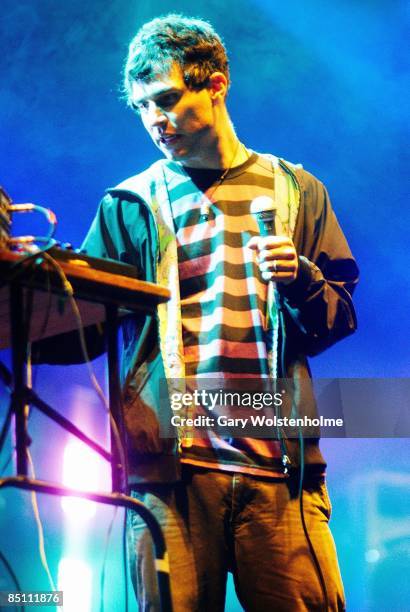 Photo of ANIMAL COLLECTIVE, Avey Tare performing on stage