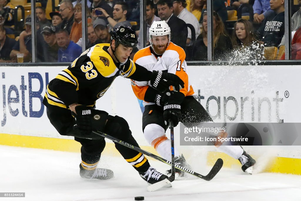 NHL: SEP 21 Preseason - Flyers at Bruins