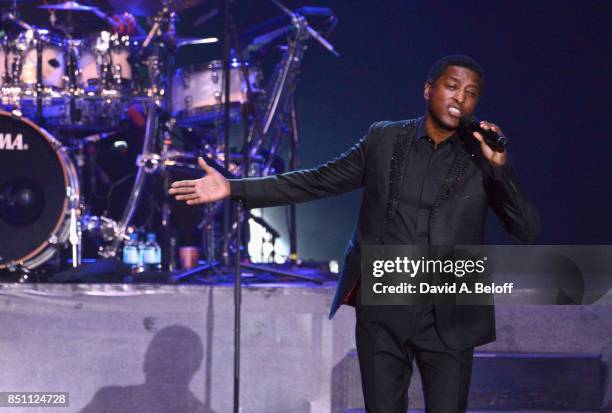 Kenneth "Babyface" Edmonds performs live at Portsmouth Pavilion on September 21, 2017 in Portsmouth, Virginia.