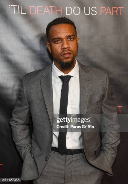 Producer Jerome "Romeo" Jones at "'Til Death Do Us Part" Atlanta Red Carpet Screening and Q&A at Regal Atlantic Station on September 21, 2017 in...