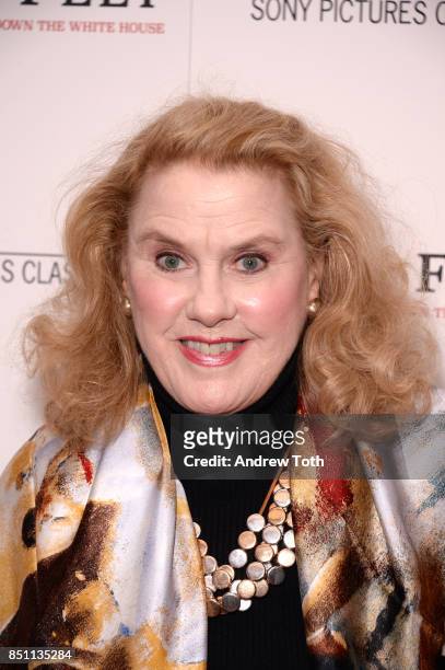 Celia Weston attends "Mark Felt The Man Who Brought Down The White House" New York premiere at the Whitby Hotel on September 21, 2017 in New York...