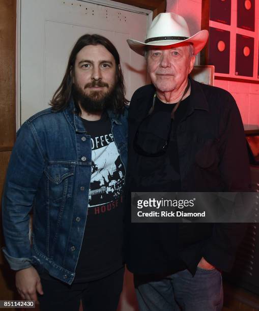 Producer Dave Cobb and Singer/Songwriter Bobby Bare attend Country Music Hall and Museum presents Hit-Makers Reflect At Historic RCA Studio B For...