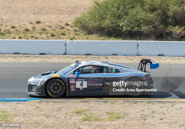 Pierre Kaffer , Magnus Racing maintains his number 3 position in the Audi RS 8 LMS during the World Challenge GT Race at the Verizon Indycar Series,...