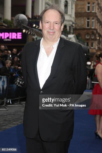 Hans Zimmer arriving for the European premiere of Man of Steel at the Odeon Leicester Square, London